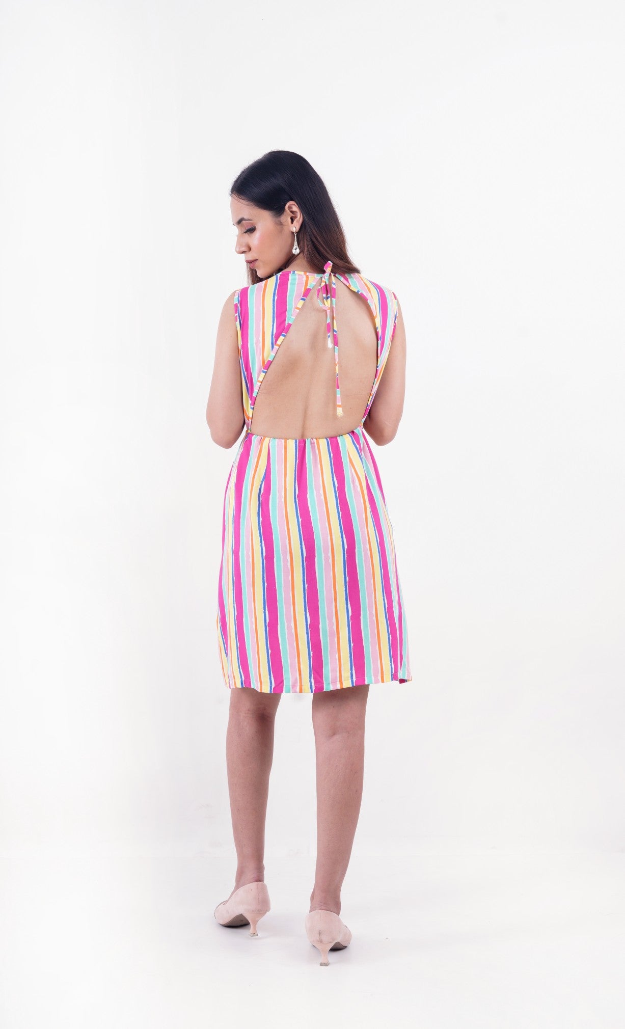 Short N Sweet Repeat Stripes Dress