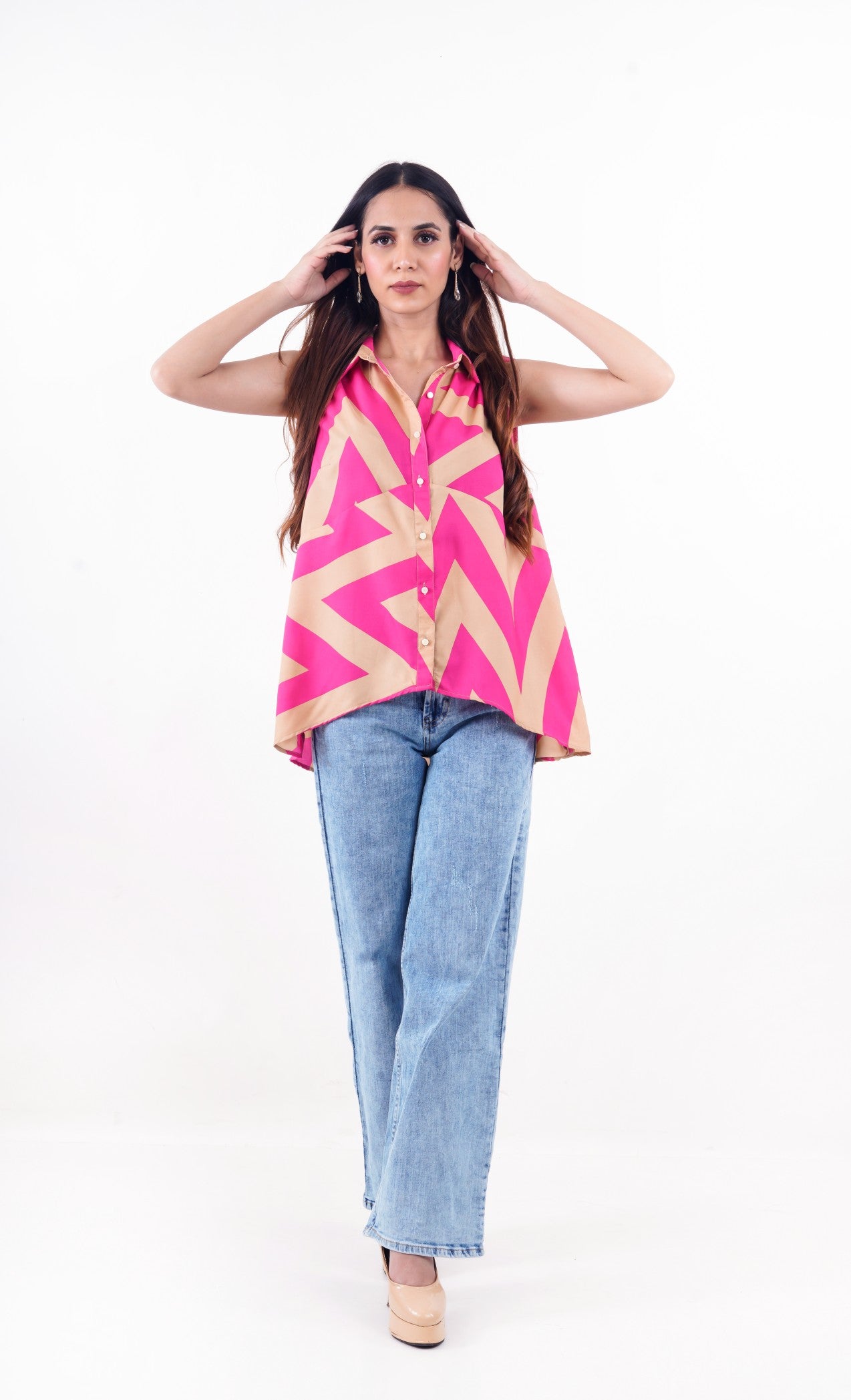 Pink Circus A-Line Shirt