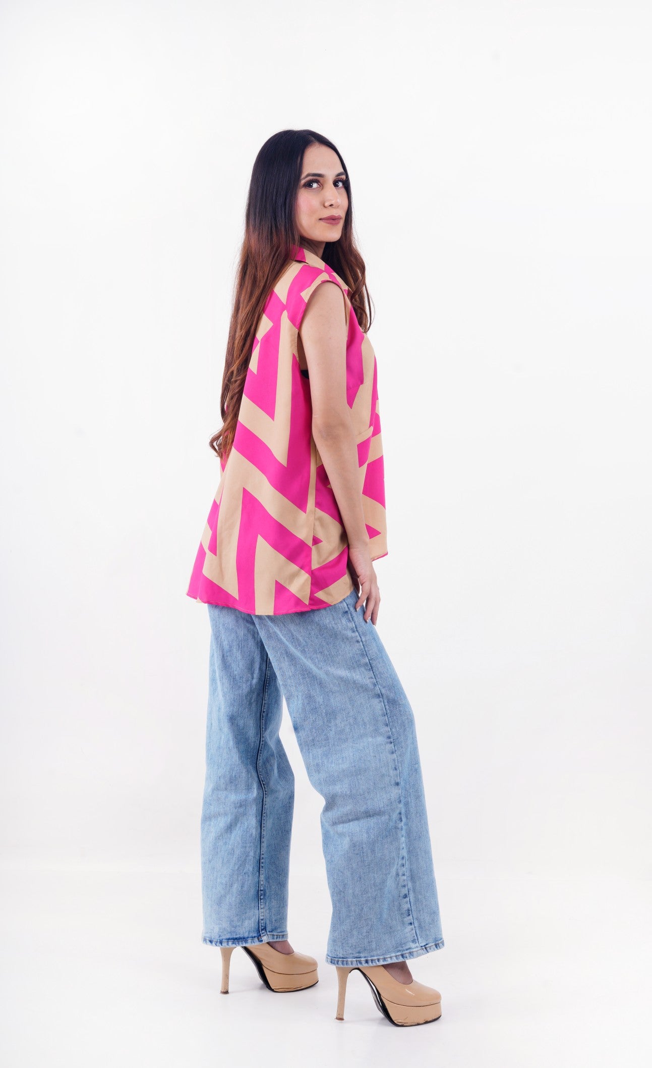 Pink Circus A-Line Shirt