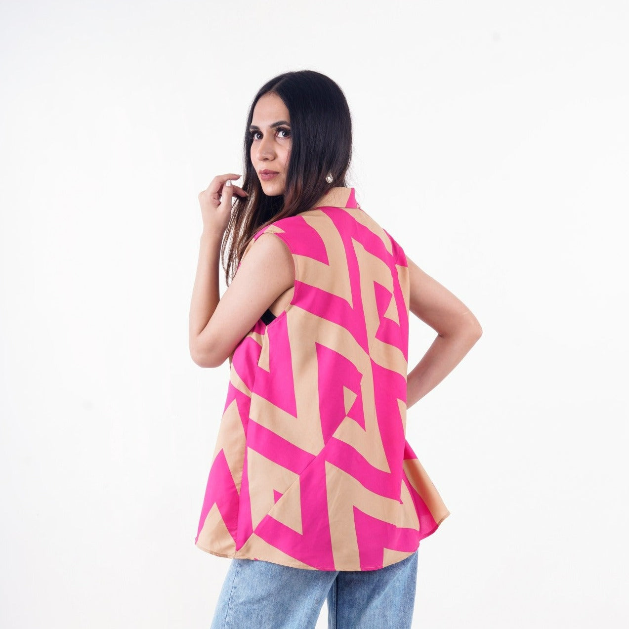 Pink Circus A-Line Shirt